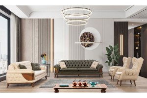 KONFOR KOLTUK TAKIMI 3+3+1+1 (ÖZEL FİYAT 23.000TL)